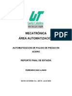 Automatización del pulido de piezas en acero