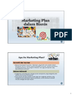 Pertemuan 14 (Marketing Plan Dalam Bisnis)