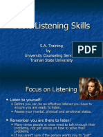 Basic Listening Skills