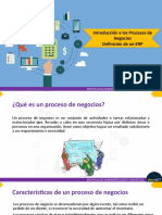 1.0. Introducción A Los Procesos de Negocios y Definición de Un ERP