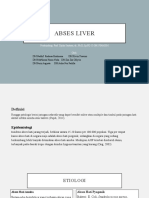 ABSES LIVER] Abses Hati: Etiologi, Patofisiologi, Diagnosis dan Penatalaksanaan