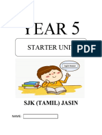 Starter Unit: SJK (Tamil) Jasin