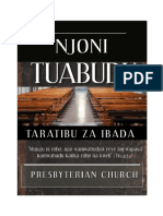 Njoni Tuabudu: Taratibu Za Ibada