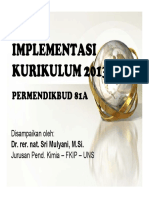 Implementasi K13-Permendikbud81A