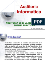 Auditoría de SI vs Normas