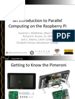 An Introduction To Parallel Computing On The Raspberry Pi