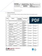 Informe de gestión de bandas marciales Ministerio Defensa