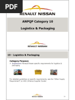 ANPQP Category 10 Logistics & Packaging