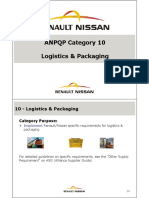 ANPQP Category 10 Logistics & Packaging