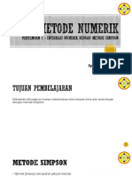 Metode Numerik - Pertemuan 7 PDF