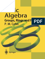 2 - P.M. Cohn, Basic Algebra - Groups, Rings and Fields (PDFDrive)