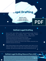 Definisi Legal Drafting - Nadifa Salsabila (14020119140167)