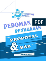 Pedoman Penugasan Pembuatan Proposal Kegiatan Dan Rab