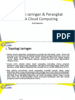 Topologi Jaringan & Perangkat Lunak Cloud Computing