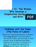 Dysfunctional Labor Complications