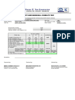 Vicente T. Lao Construction: Density and Marshall Stability Test