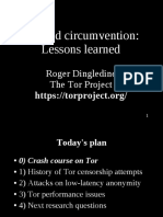 Tor and Circumvention
