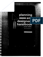 Planning and Designers Handbook by Max Fajardo