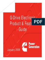G-Drive Electronic Product & Feature Guide: January 2008