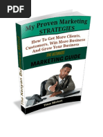 Jay Abraham - Stealth Marketing | PDF | Sales | Direct Marketing
