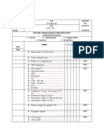 Doctor's Order Day 1: Doctors' Order/ Nurses Compliance Sheet
