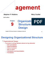 Management: Organizational Structure and Design