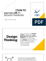 AI Labs - Design Thinking and Empathy Mapping