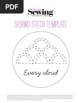 Free Sashiko Patterns PDF dc29251 | PDF