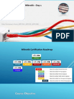 Sharing Knowledge Mikrotik - Day 1: Ruly Permana, S.Kom.,MTCNA.,MTCRE.,MTCINE