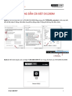 Hướng Dẫn Cài Đặt Ex1200m