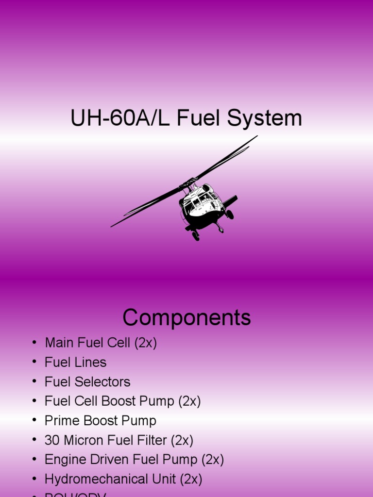UH60 Fuel System PDF Fuel Injection Turbocharger