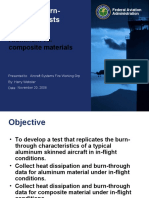 In-Flight Burn-Through Tests: Aluminum vs. Composite Materials