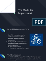 The Model For Improvement