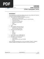 Cd00208802 Stm32 Cryptographic Library Stmicroelectronics