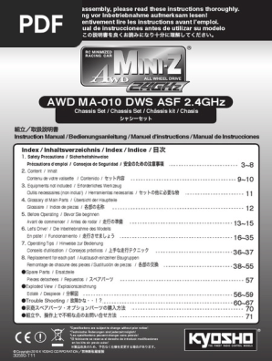 Mini Z Awd Dws Im Pdf Vehiculos Tecnologia De Vehiculos