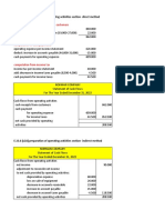 Computation of Cash Receipts From Customers: E 23.5 (LO3) Preparation of Operating Activities Section-Direct Method