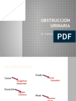 Obstrucción Urinaria