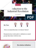 Introduction To The Industrial Revolution
