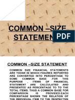 common size