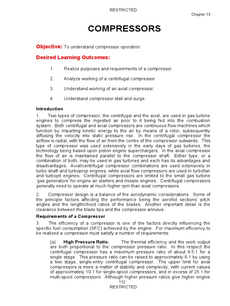 Efficiency Factors in Centrifugal Compressors | PDF | Turbine | Engines