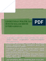 Lingkungan Politik Dan Hukum Dalam Bisnis Internasional