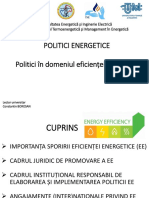 4.1.politici Energetice-Politica in Domeniul Eficientei Energetice