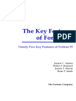 Key Features Fortran95