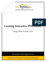 Acrobat Pro Interactive Forms PC