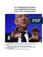 These Are The 14 Leadership Principles That Jeff Bezos Established at Amazon