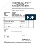 Lembar Persetujuan Hari Proposal