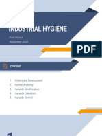 Industrial Hygiene KS-BK Teknik Fisika-PII 12 November 2020
