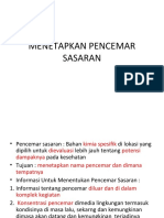 Menetapkan Pencemar Sasaran