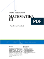 Modul TM 14 Matematika III