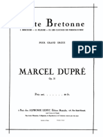 Dupre Suite Bretonne, Op.21